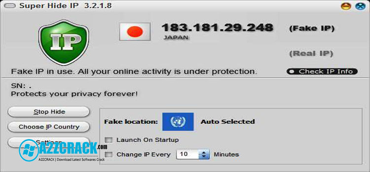 download super hide ip with serial number